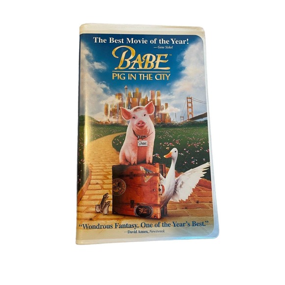 Babe & Babe Pig in the City (VHS) Clamshell Set - Picture 5 of 9